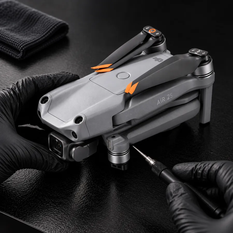 Gimbal y cámara